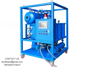 Assen High Vacuum Turbine Oil Purification machine