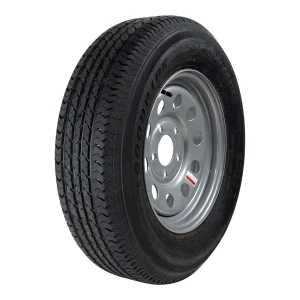 Truck Trailer Tires 5200lbs 2500kg Trailer Axle 15" 10 Ply Trailer Tire & Wheel - 225/75R15 6 Lug PCD139.7