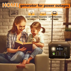Outdoor Portable Energy Storage Power Station 220V 110V Wholesale Price 300W Portable Power Station For Outdoor Camping