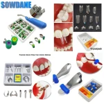 Dental Stainless Steel Resin Matrix Bands, Dental Matrices Wedges Tools for Molor and Anterial