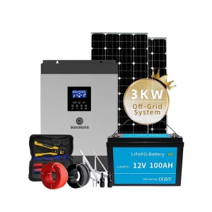 3kw 5kw Mppt Charge Controller Solar Energy System Off Grid Solar Power System