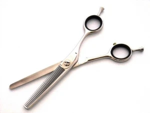 "R40Z Glasses 6.0Inch" Japanese-Handmade Thinning Hair Scissors (Your Name by Silk printing, FREE of charge)