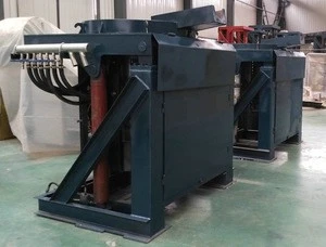 100-1000kw coreless MF induction melting furnace