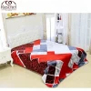 100% Polyester Throw Embossed Blanket Fabric