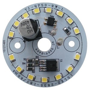 100lm/W High quality 9W  Ra 80ac pcb input led module for LED Downlight and Bulb Light