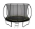 Import 10ft Premium Black Outdoor Trampoline for Kids and Adult from China