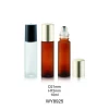 10ml mould perfume roll on bottle thick glass essential oil bottle essential oil  with metal roller ball