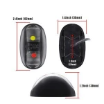 10V - 30V Red White LED Side Marker Lights Truck Lorry Van Bus External Clearance Lights Warning Signal Lamps