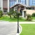 Import 10W 2.8M Double Arm Outdoor Landscape Pathway Patio Garden Led Solar Street Light With Pole from China