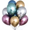 12inch New Glossy Metal Pearl Latex Balloons Thick Chrome Metallic Colors Inflatable Air Balls Globos Birthday Party Decor