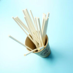 12mm paper straws wrap biodegradable drinking bubble tea straw boba custom disposable