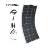 12v flexible solar panel  etfe 50w 150w 200w 180w paneles solares flexibles 300w 10w 60w monocrystalline motorhome