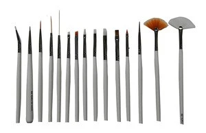 15pcs Nail Brush Pro Design Drawing Cute Nail Art Brush Set