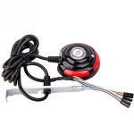 1.6m Desktop Computer PC Case Power Supply on off Reset HDD Push Button Switch Cable interruptor Home Office Internet accessory