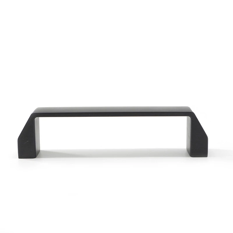 180mm alu black aluminium door handle zinc Alloy Handle for Cabinet furniture handle