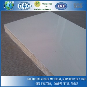 18mm White Polyester Veneered Block Board