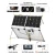 Import 18V 100W (2PCS X 50W) Foldable Solar Panel System with 12V 10A Controller from China
