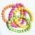 Import 1980s Party Cos Set Women&#39;s 80s Outfit Costume Accessories Neon Earrings Fishnet Gloves Leg Warmers Headband Bracelets LP1321 from China