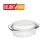 Import 1L - 2.5L High borosilicate glass casserole with cover and silicone handle / heat resistant glass pot casseroles with PP steamer from China