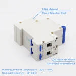 1P 2P 3P 4P 6A 16A 20A 40A 63A mini types mcb circuit breakers