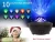 Import 2 in 1 LED Night Light Star Projector Ocean Wave Projector with Remote Control Music Speaker for Children and Adults from China