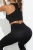 Import 2 pcs/set Seamless Women Sport Suit Gym Workout Clothes Fitness Crop Top And Scrunch Butt Leggings Yoga Outfits Set from China