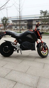 2000w sport electric motorcycle with pedals system