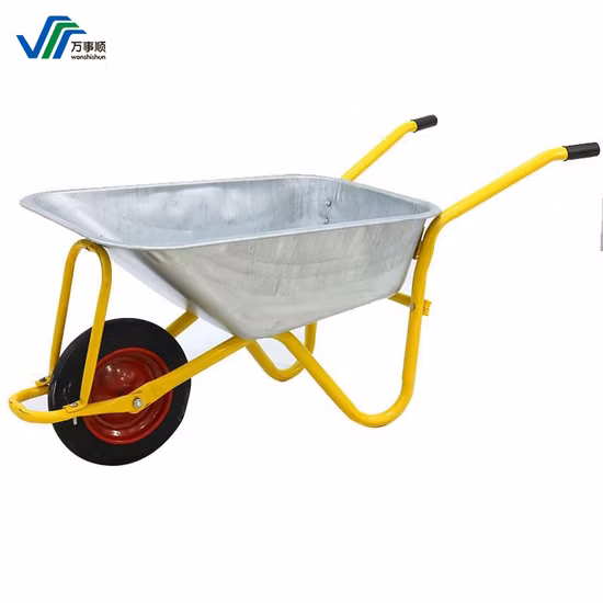 200kg Heavy Duty Cheap Wheelbarrow Industrial Building Metal Pallet Wheelbarrow