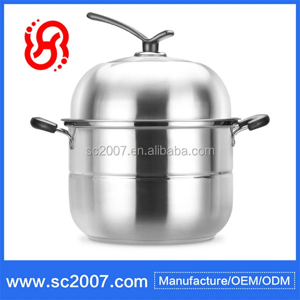 201 Stainless Steel Couscous Steamer Pot