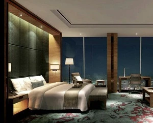 2017 Foshan Mingyuewan Modern Hotel Bedroom Furniture