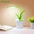 Import 2018 new 3-level brightness Dimmable LED Desk light clivia shape table lamp with 7 color atmosphere night light changing from China