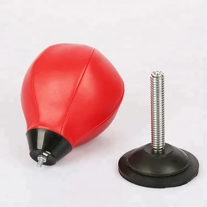 2018 New product Small sucker office table boxing reflex ball Vent ball