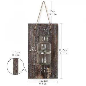 2019 Hot Sale Rustic Style Home Vintage Wooden Wall Hanging Decor