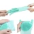 Import 2019 Magic Dishwashing Heat Resistant Glove Kitchen Tool Reusable Silicone Dish Washing Household Gloves from China