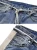 Import 2019  Men Streetwear Ripped Jeans  New Fashion Hip Hop Side Striped Jeans Fitted Bottoms Zipper Men Jeans Trouser from China