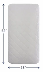 2019 New China Supplier Fit all Standard Crib Mattress and Machine Washable Crib Mattress Protector