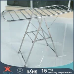 2020 Butterfly Clothes Airer Metal Heavy Duty Foldable Hanging Laundry Cloth Drying Rack