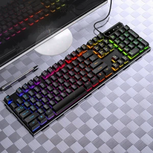 2020 hot selling Wired backlit usb computer gaming keyboard.