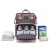 Import 2020  mommy  diaper bag with bed diaper backpack changing station diaper backpack with changing bed USB from China