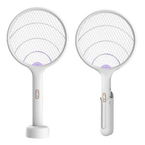 2020 New Mosquito Killer Wireless High Voltage Electric Swatter USB Charging Insect Repellent Killer Bug Zapper Mosquito Swatter