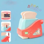 2020 New Product Custom DIY Free Combination Role Play Children Mini Play House Toy Girls Small Appliances Plastic Kitchen Toys