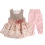 Import 2020 Summer Most Popular  Cotton  Princess Floral Smocked Baby Girl Dresses from China