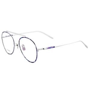 2020 Super Light Top Bar Design Titanium Women&#x27;s reading frame metal eyeglasses frames optic eyeglass frame