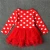 Import 2021 Layered Cake Long Sleeve Baby Frock Autumn Dress Christmas Children Clothing Santa Claus Dress from China