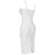 Import 2021 New Arrivals Spring Women Sexy Chain Embellished Bandage Dress Solid Strap Bodycon Evening Club Party Dresses from China