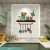 Import 2021 New collection eco friendly printing roller blinds bead string control blinds for kitchen from China