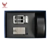 2021 Wholesale Male Genuine Leather Clip Metal Buckle Gift Box Packaging Italy Man Belts