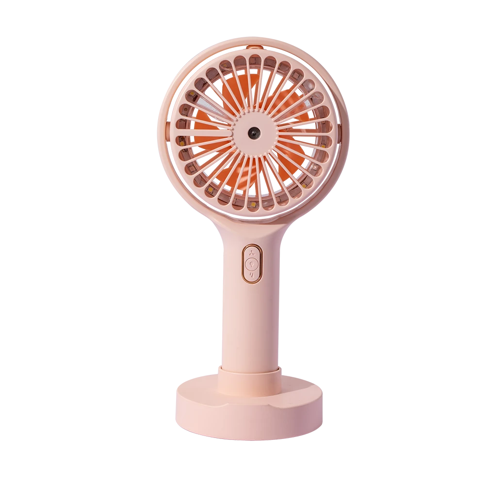 2021 Wholesale New portable air cooler humidifier fan rechargeable water spray mist fan