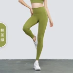 2024 Hot Sale OEM Fitness Female Full Length Soft lulu Leggings 45 Colors Running Pants Comfortable And Formfitting Yoga Pants