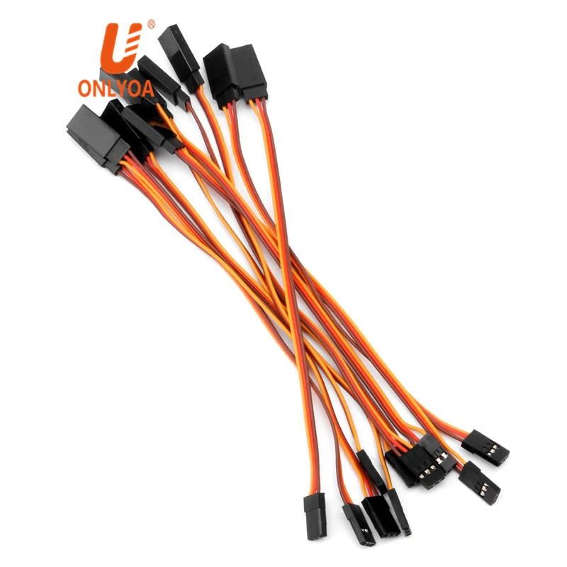 22AWG 60core rc servo extensions lead Female to Male cable wire for Futaba JR  RC Parts
